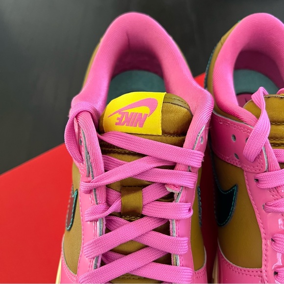 ✔️New✔️ NIKE Parris Goebel Dunk Low Playful Pink - Picture 6 of 10